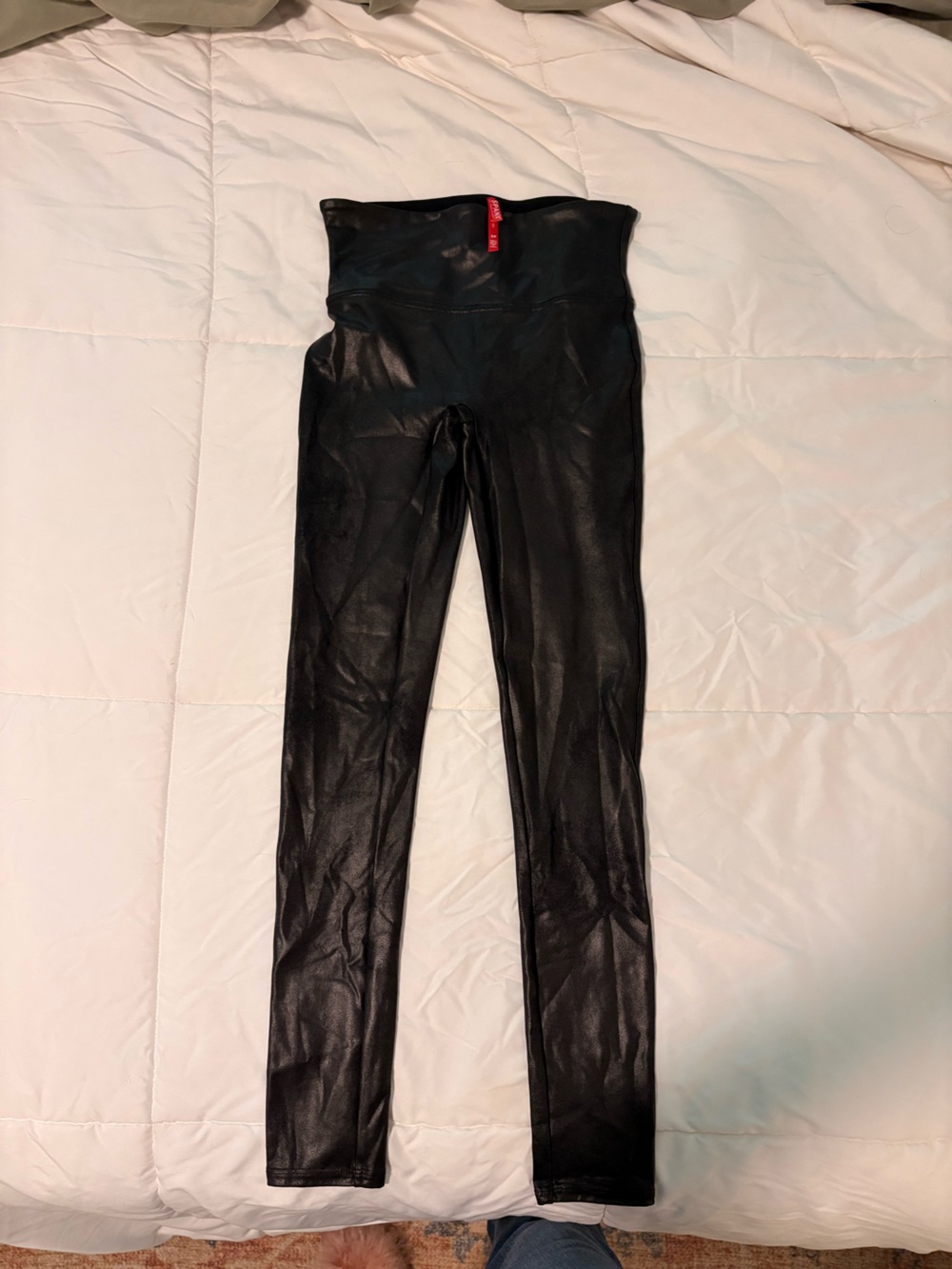 SPANX leather leggings
